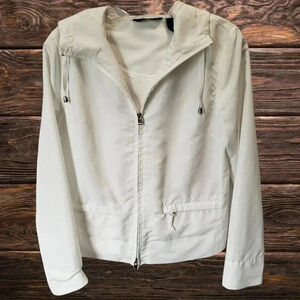Izod women jacket white size M